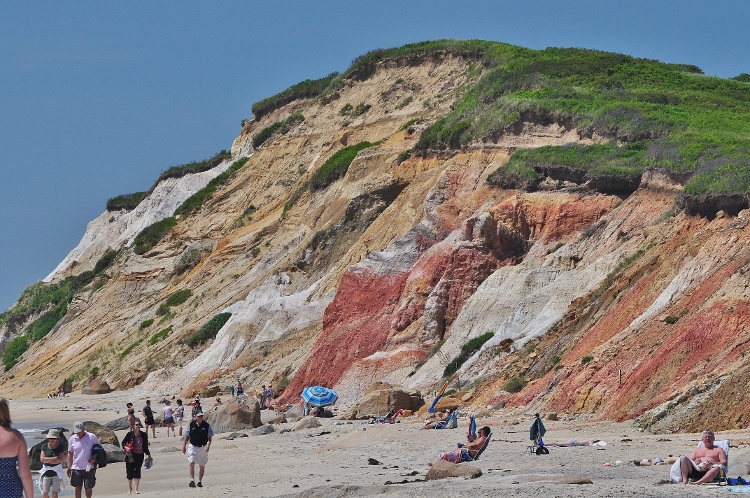 colored cliffs